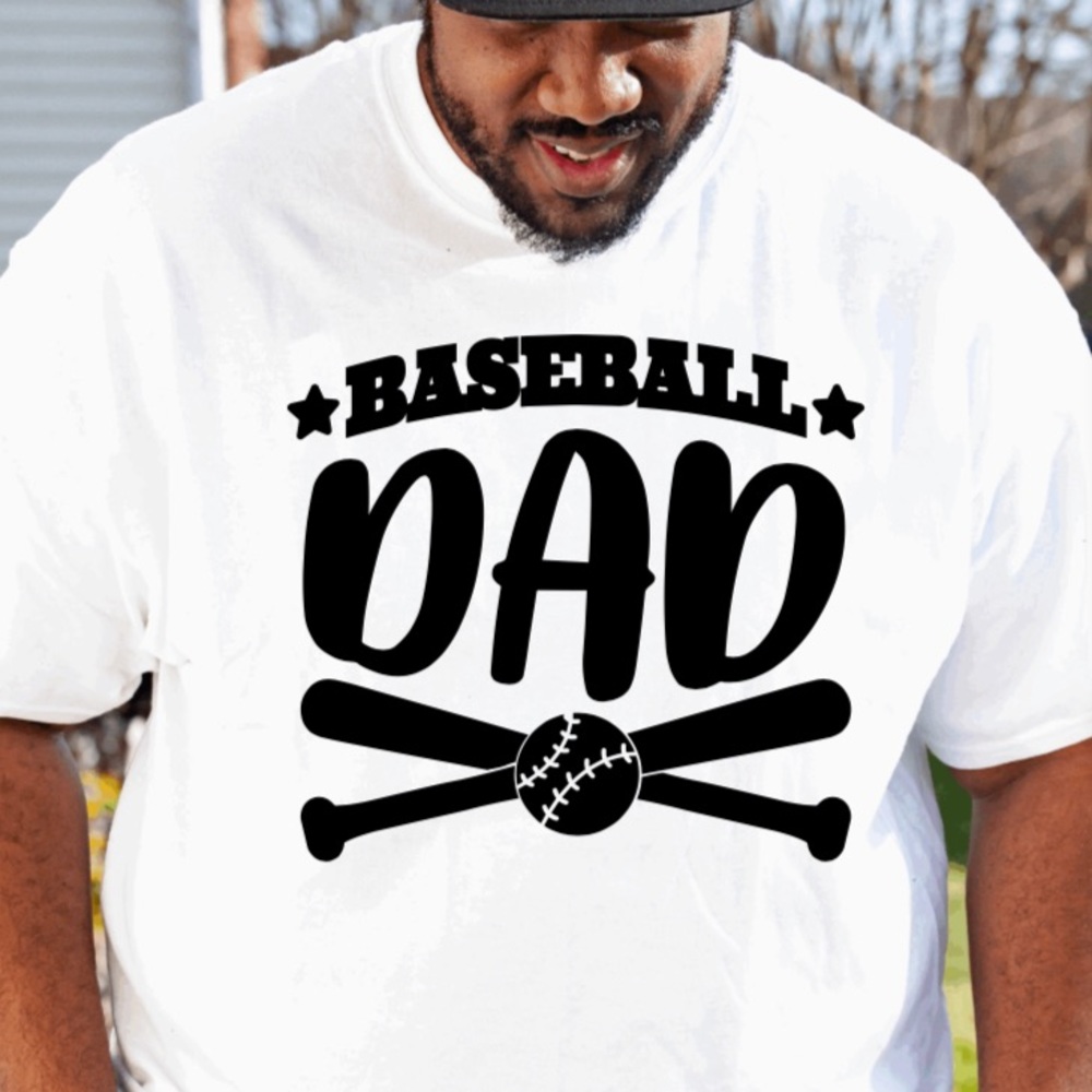 Baseball dad T-shirt